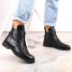 10. Lace-up and zipper boots Potocki W WOL171B black