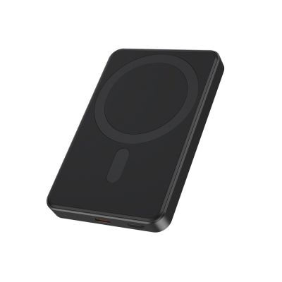 GEMBIRD POWERBANK WITH WIRELESS CHARGING 15W 5000MAH, BLACK