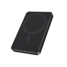 GEMBIRD POWERBANK WITH WIRELESS CHARGING 15W 5000MAH, BLACK