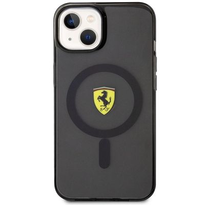 3. Ferrari FEHMP14SURKK iPhone 14 6.1" black/black hardcase Translucent Magsafe