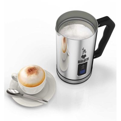 4. Bialetti MK01 Automatic Milk Frother Stainless Steel