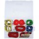 23. RUBBER TAPES FOR SECURING LUGGAGE HOOKS 8 PCS DUNLOP BOX