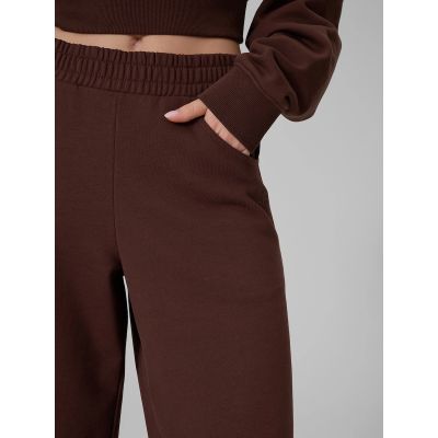 5. Women's wide-leg sweatpants 4F 4FRSS26TTROF2011-80S