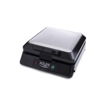 Adler AD 3036 4-Waffle Maker 1500 W Black, Gray