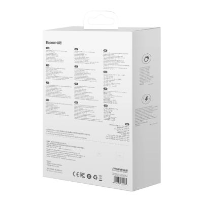 6. Baseus CRCQ000001 Mini Tire Compressor for Cigarette Lighter Socket - Black