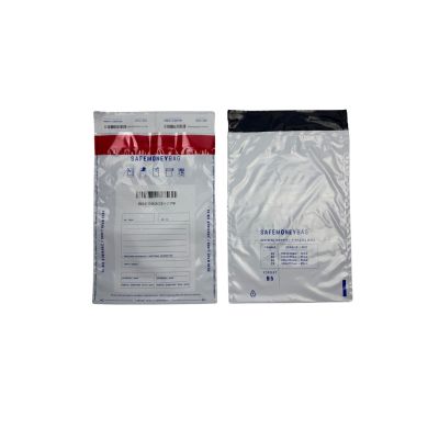3. SAFEMONEYBAG Safe deposit envelopes transparent B5 190mmx260mm+35mm 100 pcs per pack
