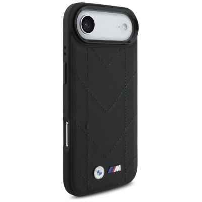 4. BMW M Quilted Logo MagSafe Case for iPhone 17 Air - Black