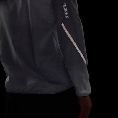 12. adidas TERREX Xperior CLIMA365 Light Windweave Jacket – black/white, size: XL
