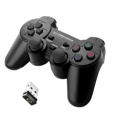 12. Esperanza EGG108K Wireless Gamepad (PC, PS3; black)