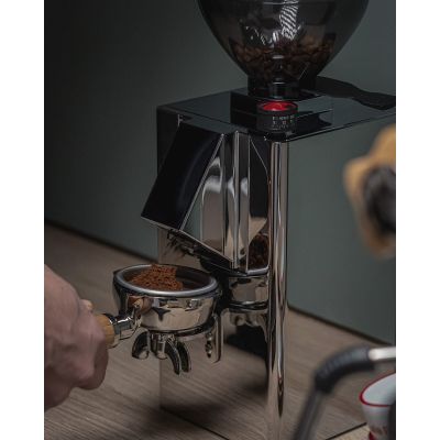 6. La Pavoni Nuovo Kube Coffee Grinder Cromo Mill