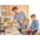 13. ELDOM GLASS CORDLESS KETTLE C420 KETTY 1850-2200W 1.7L NET FILTER ILLUMINATED TANK, HOT PLATE