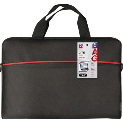 7. DEFENDER LITE LAPTOP BAG 15.6" BLACK 26083