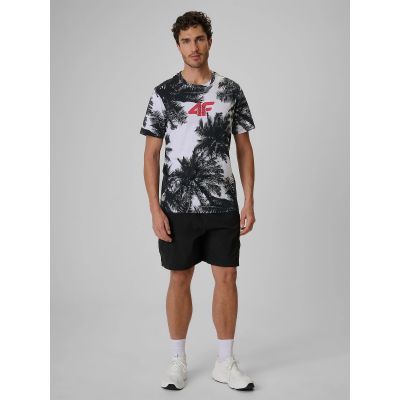3. Men's regular printed T-shirt 4F 4FRSS26TTSHM4302-20A