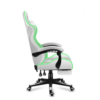 2. Huzaro Force 4.7 RGB White Gaming Chair