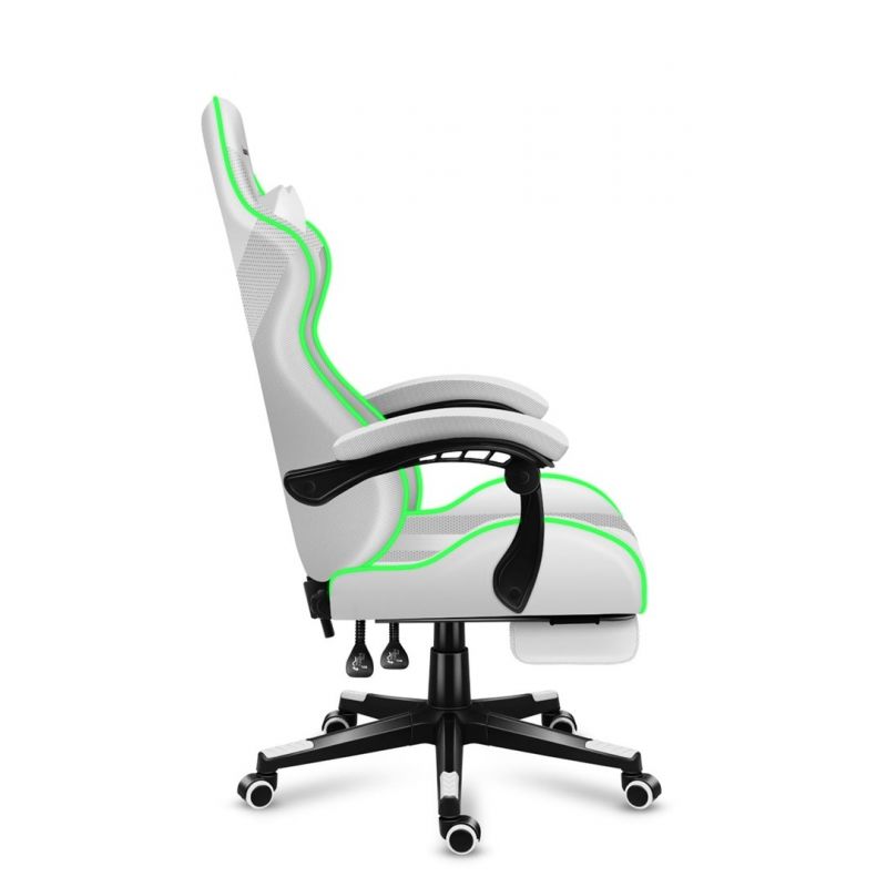 2. Huzaro Force 4.7 RGB White Gaming Chair