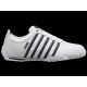 8. K-Swiss Arvee 1.5 men's sports shoes leather ankle sneakers classic white (02453-900-M)
