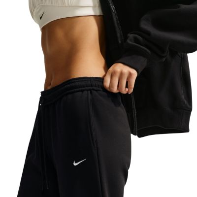6. Nike Studio Fleece Medium Weight Women's Pants Black IM8078 001