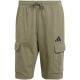 8. adidas Essentials Feel Cozy French Terry Cargo M JE6292 shorts