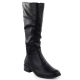 Jezzi ASA198-19 women's black leather boots