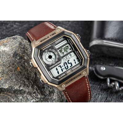 5. Men's Watch CASIO AE-1200WHL-5AVEF + BOX