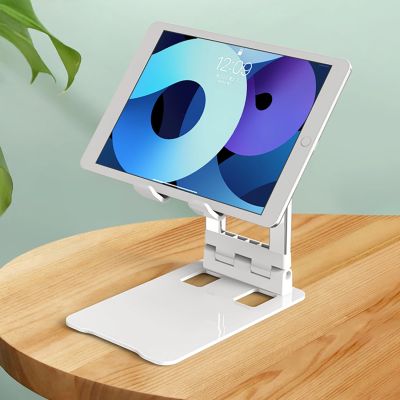 2. Wozinsky WPT-K28 Desk Stand for Phone Tablet Smartphone Holder Foldable - White