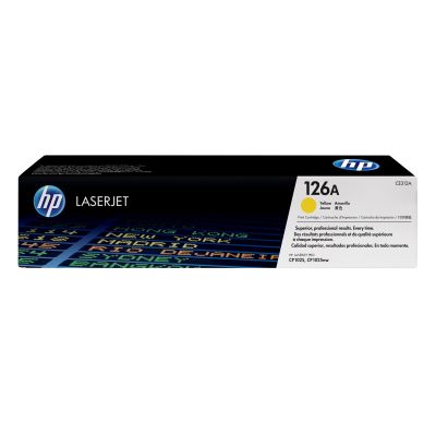 56. TONER CARTRIDGE 126A YELLOW/.