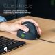 10. Ergonomic R-Go HE Left-Handed USB Mouse Black/Silver