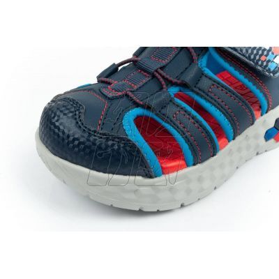 4. Skechers Jr 402213L/NVRD sandals