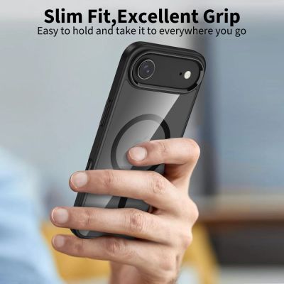 5. Tech-Protect MagFlex MagSafe Case for iPhone 17 Air - Clear Black