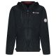 2. Men’s Fleece Pullover Geographical Norway UPLOAD HOOD BLACK DB MEN 224 (WY3383H/GN-BLACK)