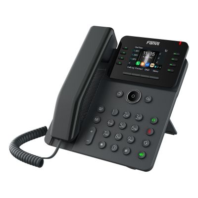 3. Fanvil V62W VoIP Phone Black 12 Line LCD