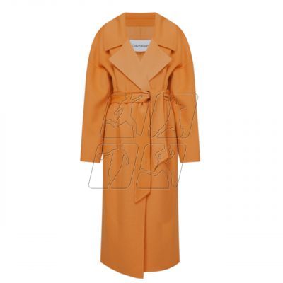 5. Calvin Klein Double Faced Oversize Coat W K20K205006