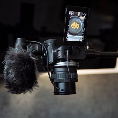 7. Canon EOS R50 + RF-S 18-45mm CREATOR KIT Camera with 24.2 MP