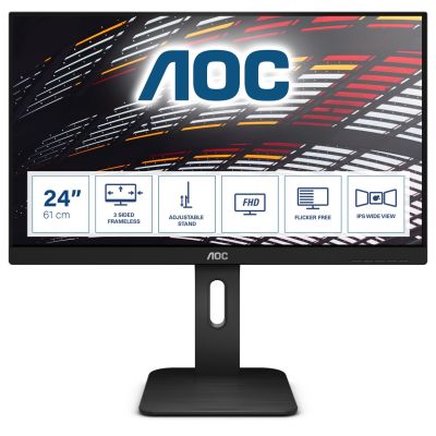 3. AOC P1 X24P1 computer monitor 61 cm (24") 1920 x 1200 px WUXGA LED Black
