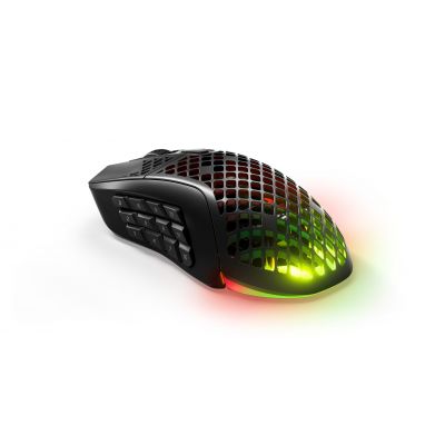 2. Steelseries Aerox 9 Gaming Mouse Ambidextrous RF Wireless + Bluetooth Optical 18000 DPI