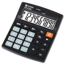 ELEVEN SDC-810NR black desktop calculator replaces Citizen