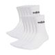 Adidas Cushioned Linear Crew Socks 10 Pairs White KF9091