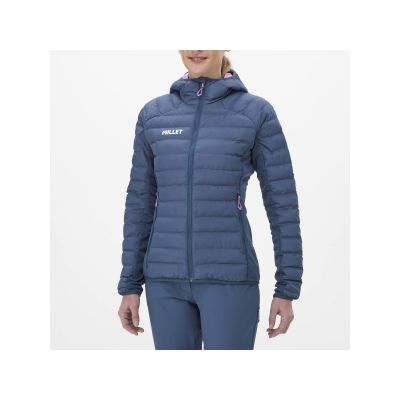 7. MILLET W Fitz Roy Warm Hoodie Jacket Navy Blue