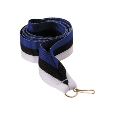 3. 11 mm ribbon - blue, black, and white