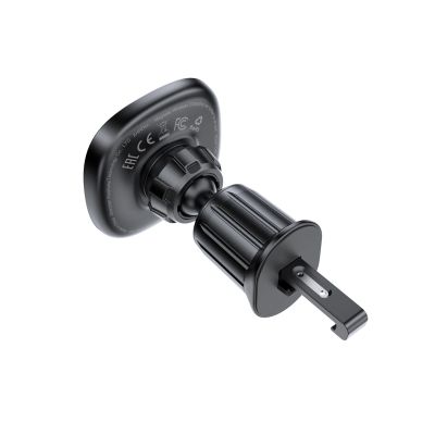 2. Acefast D46 Magnetic Air Vent Mount with Wireless Charger - Black