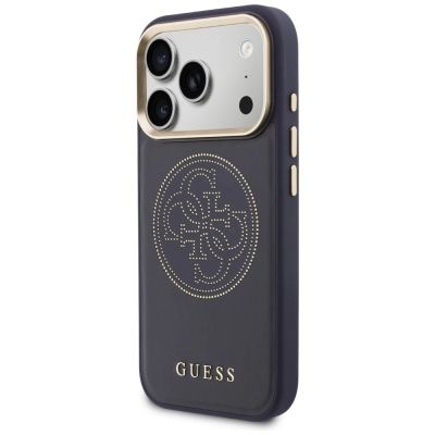 2. Guess Perforated 4G MagSafe case for iPhone 17 Pro - blue