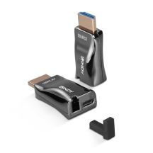 Lindy 38392 AV Extender AV Transmitter and Receiver Dark Gray