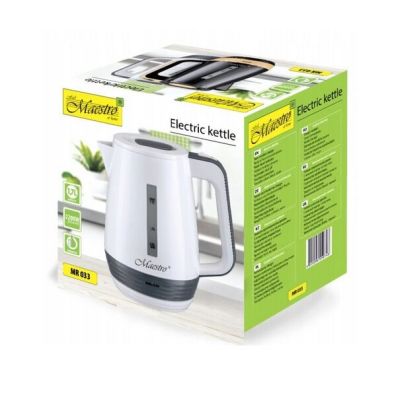 7. Electric kettle 1.7l 2200W MAESTRO MR-033-WHITE