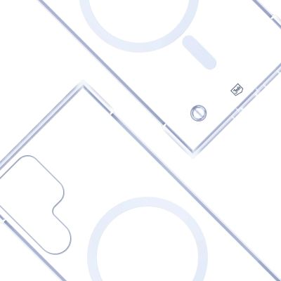 12. 3mk Just20g MagCase for Samsung Galaxy S22 Ultra 5G - Transparent