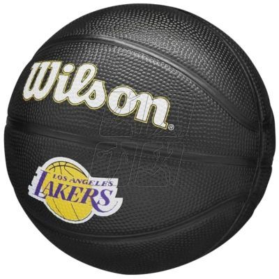 2. Ball Wilson Team Tribute Los Angeles Lakers Mini Ball Jr. WZ4017601XB