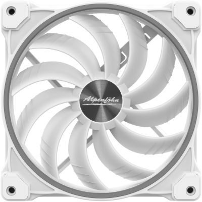 15. Alpenföhn Wing Boost 3 ARGB 140mm High Speed - white fan, 3 pcs.