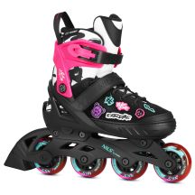 NA2053A VIBE PINK ROLLER SKATES SIZE M(37-40) NILS EXTREME