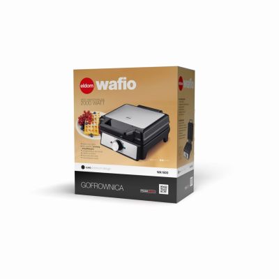 9. ELDOM WAFFLE IRON WA1600 WAFLO 1600 W THERMOSTAT