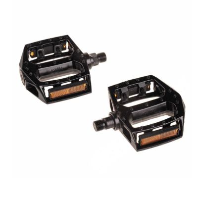 BMX Platform Pedals 1/2'' Black