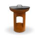 36. Bonfeu Bonbiza Open rusty garden fire pit 8002R